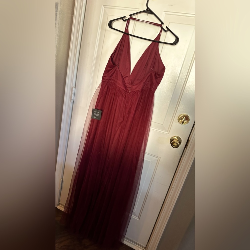 Burgundy Prom Dress